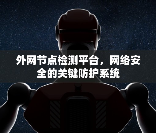 外网节点检测平台，网络安全的关键防护系统