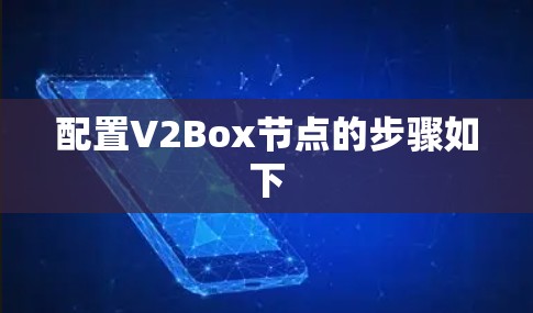配置V2Box节点的步骤如下