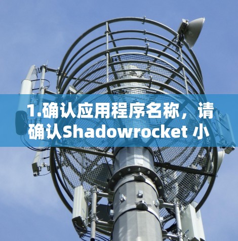 1.确认应用程序名称，请确认Shadowrocket 小火箭具体指的是哪个应用程序。例如，它是否是一款火箭模拟、设计或控制的软件