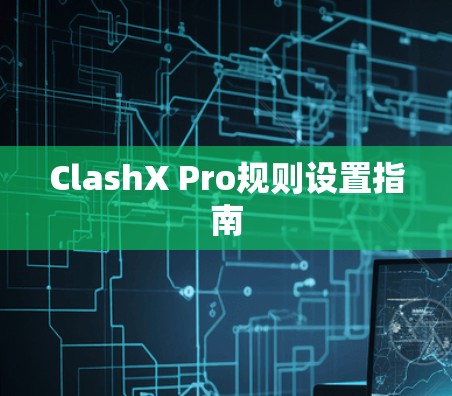 ClashX Pro规则设置指南