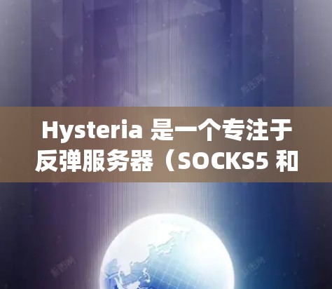 Hysteria 是一个专注于反弹服务器(SOCKS5 和 HTTP代理)的工具,主要用于隐藏真实 IP 地址和匿名化网络流量。以下是配置 Hysteria 服务器的基本步骤