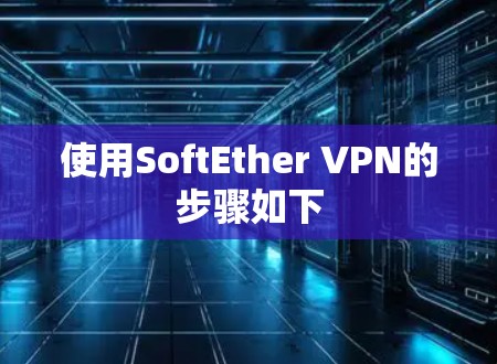 使用SoftEther VPN的步骤如下
