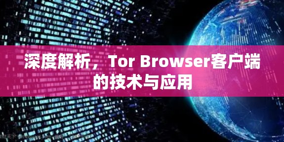 深度解析,Tor Browser客户端的技术与应用