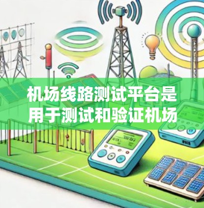 <strong>机场线路</strong>测试平台是用于测试和验证机场运行线路系统的关键设施，确保各系统的可靠性和安全性。以下是对该平台的详细分析