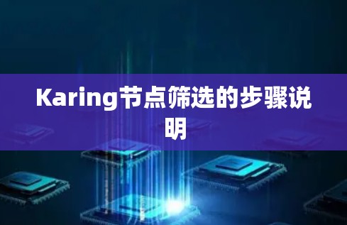 Karing节点筛选的步骤说明 Karing节点筛选的步骤说明