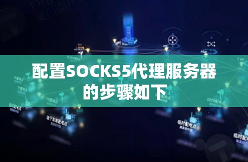 配置SOCKS5代理服务器的步骤如下 配置SOCKS5代理服务器的步骤如下