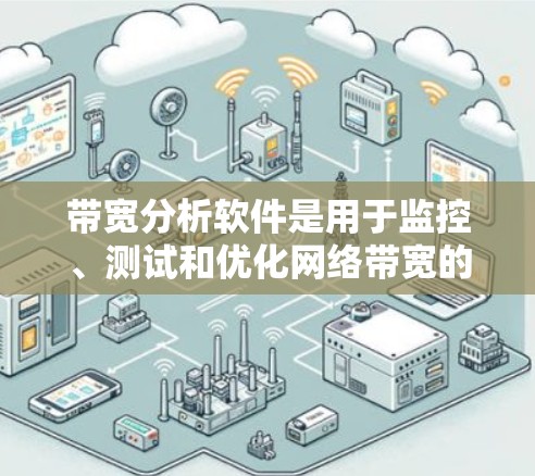 带宽分析软件是用于监控、测试和优化网络带宽的重要工具，帮助用户了解网络性能，优化资源使用并预防瓶颈问题。以下是对常见带宽分析工具的详细分析