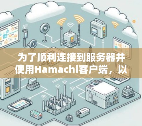 为了顺利连接到服务器并使用Hamachi客户端，以下是详细的步骤指南