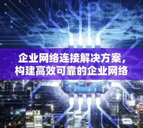 企业网络连接解决方案，构建高效可靠的企业网络