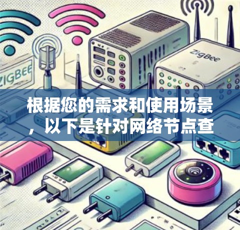 根据您的需求和使用场景，以下是针对网络节点查询软件的分步建议
