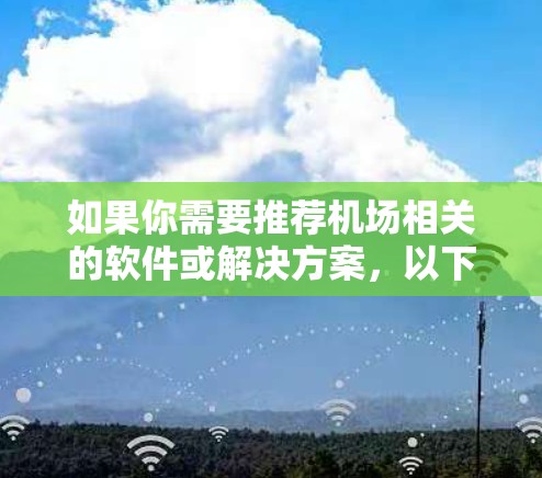 如果你需要推荐机场相关的软件或解决方案,以下是一些常见的机场应用场景和推荐工具