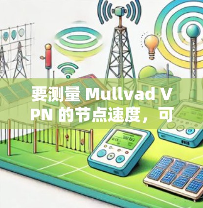 要测量 Mullvad VPN 的节点速度，可以按照以下步骤进行