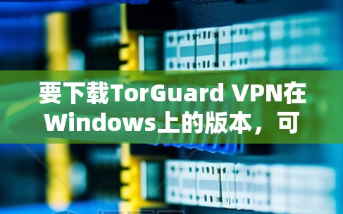 要下载TorGuard VPN在Windows上的版本,可以按照以下步骤操作