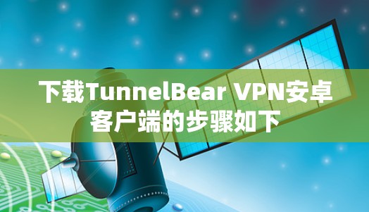 下载TunnelBear VPN安卓客户端的步骤如下