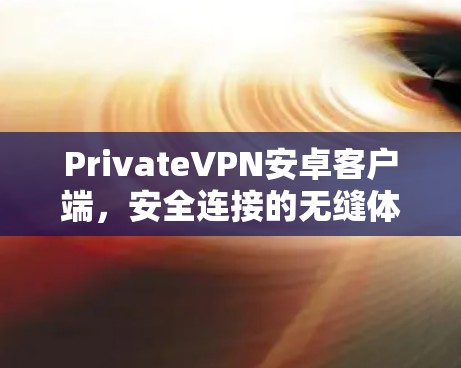 PrivateVPN安卓客户端,安全连接的无缝体验