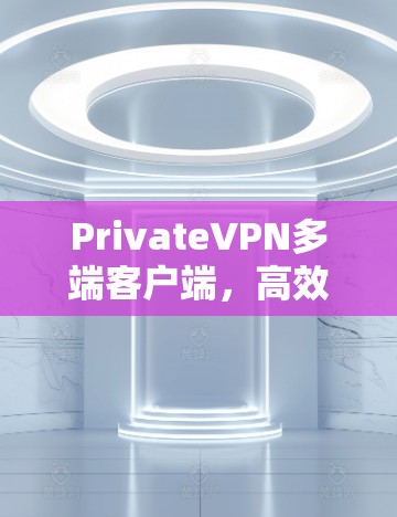 PrivateVPN多端客户端,高效便捷的网络管理解决方案