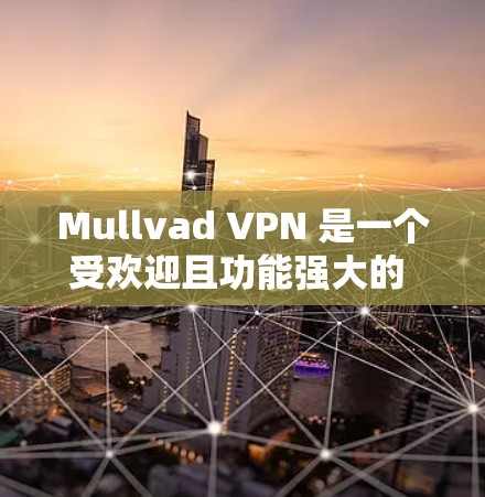 Mullvad VPN 是一个受欢迎且功能强大的 VPN 服务提供商,以下是其主要优点和特点