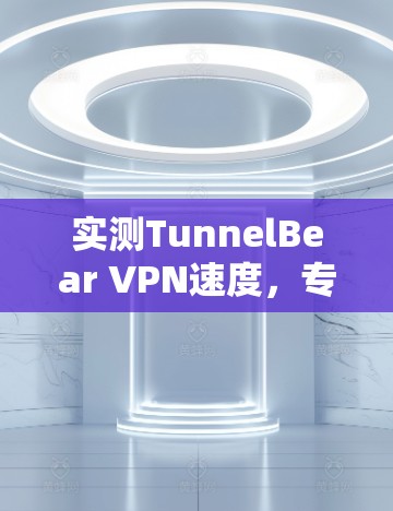 实测TunnelBear VPN速度，专业评测与建议